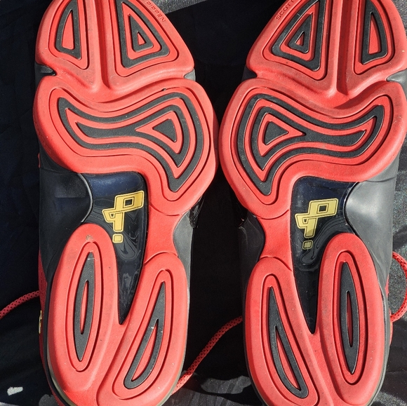 Nike Shoes Mens Size US 11 Basketball Flight Pippen Sneakers Red 705065-610 - Picture 7 of 8